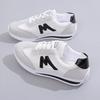 Round Head Deep Mouth Sneakers Light Versatile Breathable Cross Lace Casual Sports White Shoes Shoes Tennis Sneaker