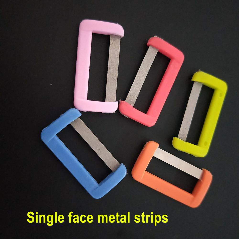 

5 шт./10 шт. стоматологическая ортодонтическая межпроксимальная эмаль для полировки зубной эмали, уменьшенный инструмент для полировки зубов, режущие полоски, стоматологические инструменты 5pcs single metal