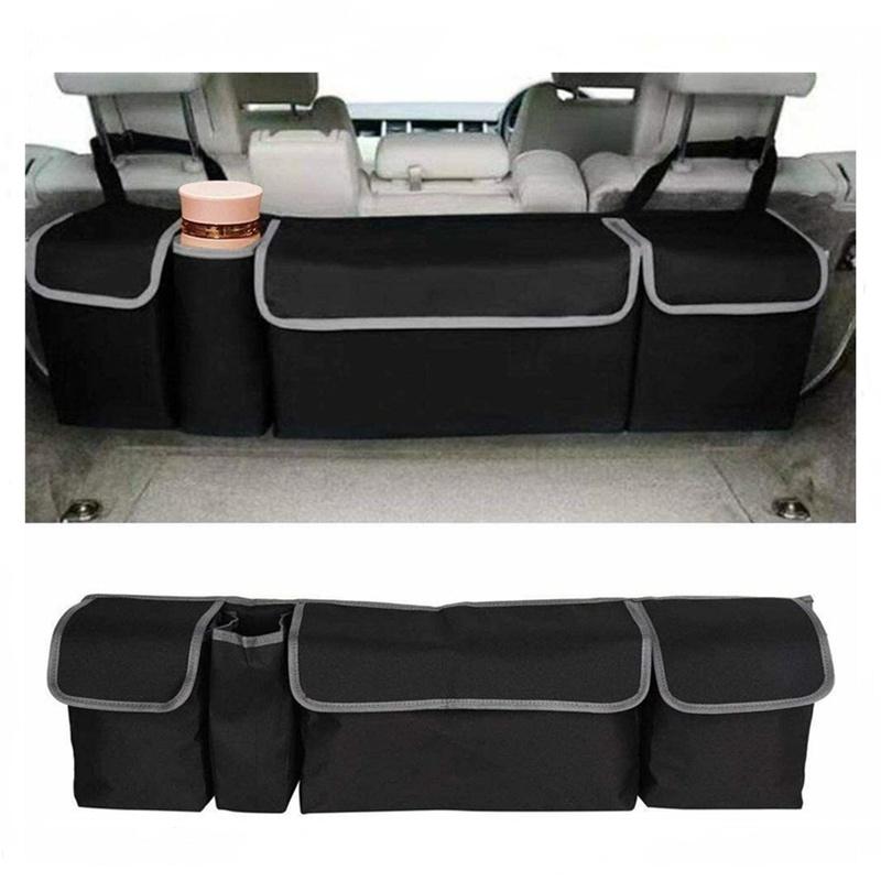 Μεγάλη τσάντα αποθήκευσης για μπότες αυτοκινήτου Organizer κρεμάστρα πίσω καθίσματος Τακτοποιημένη κρεμαστή θήκη