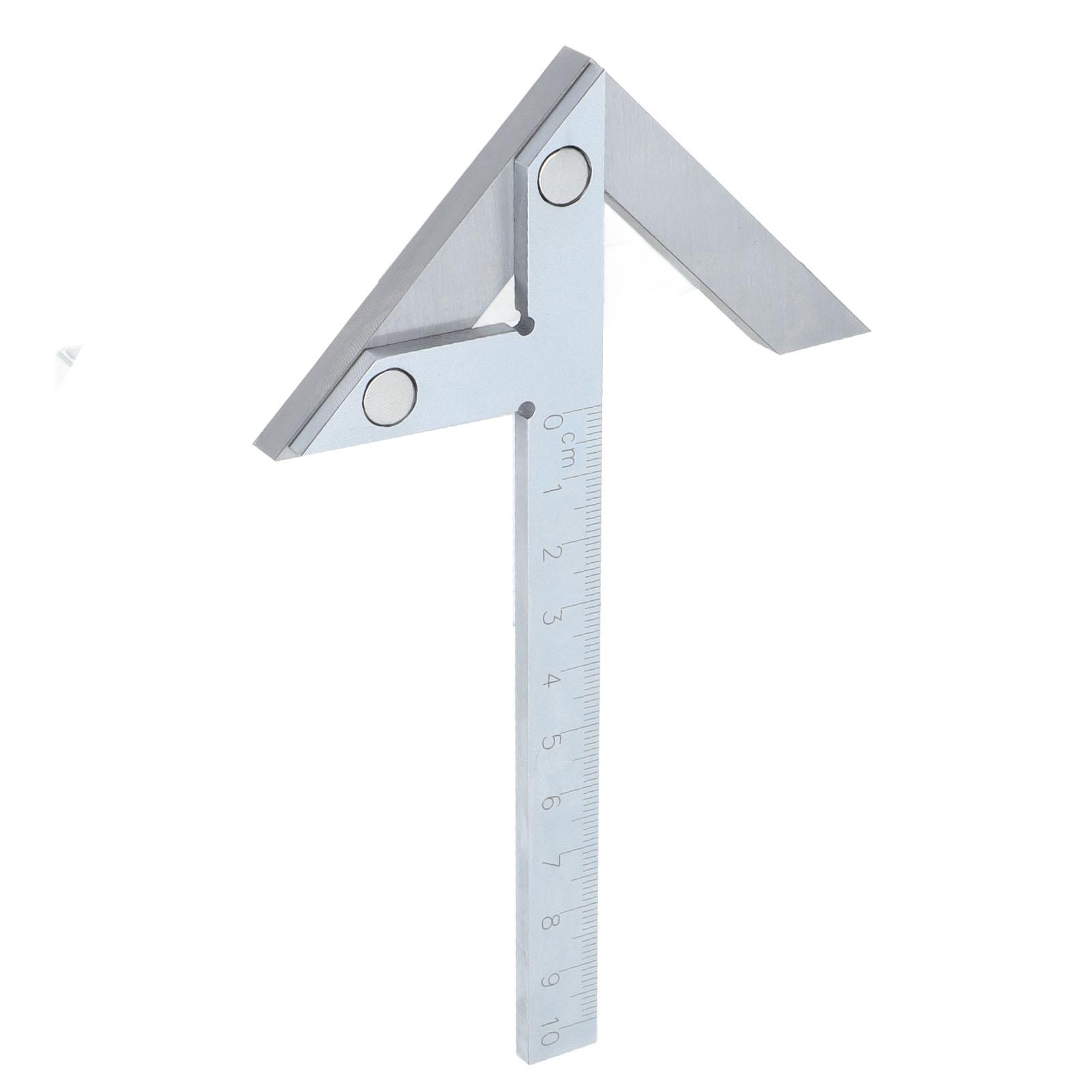 

Центровочный калибр 100x70 мм из нержавеющей стали линейка измерительный разметочный инструмент для деревообработки