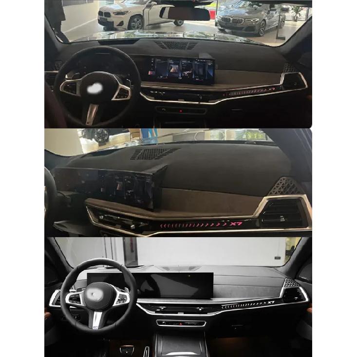 For BMW X7 X5  2024 Dashmat Dashboard Cover Trument Panel Sunscree Pad Anti-Dirt Proof Dash Mat