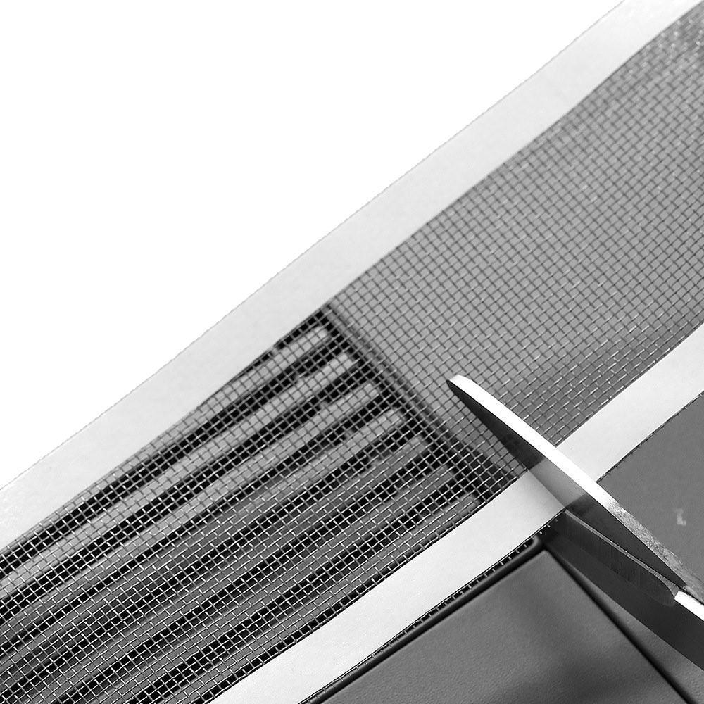 1Pc Toilet Roll Floor Drain Sticker, Self-adhesive Rectangle Can Be Cut Bathroom Hair Anti-blocking Filter, Insect-proof Floor Drain