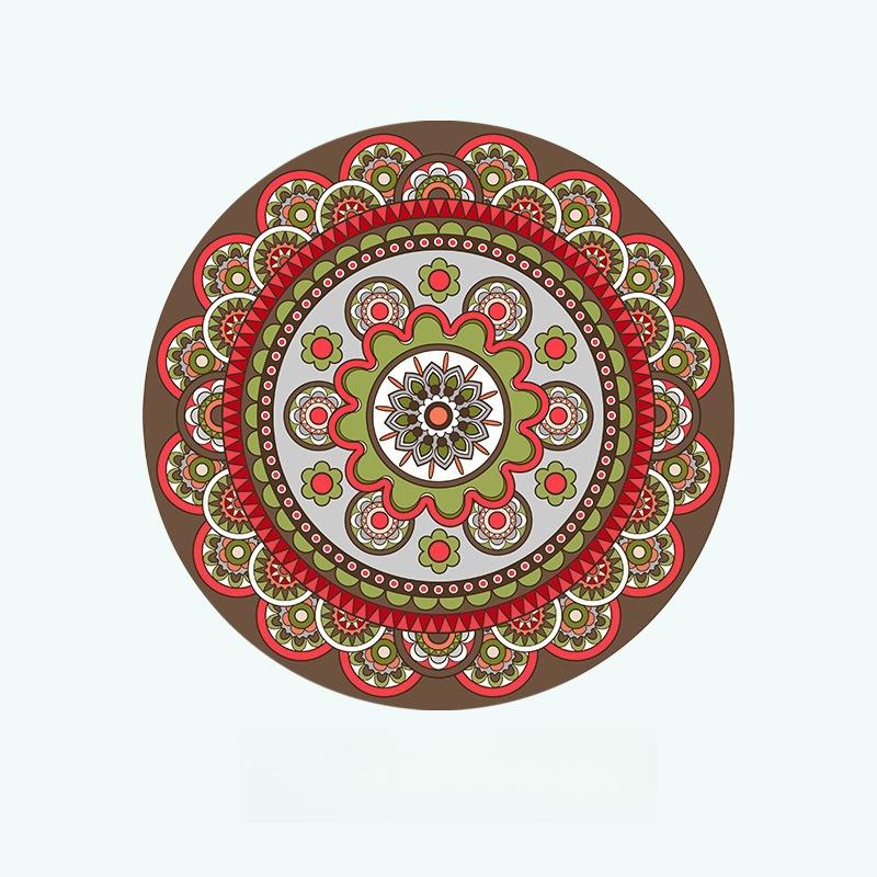 Anti-scalding Insulation Pad Bohemia Coaster Custom Absorbent Dinner Plate Mats Non-slip Tea Pads Placemat Kitchen Tableware