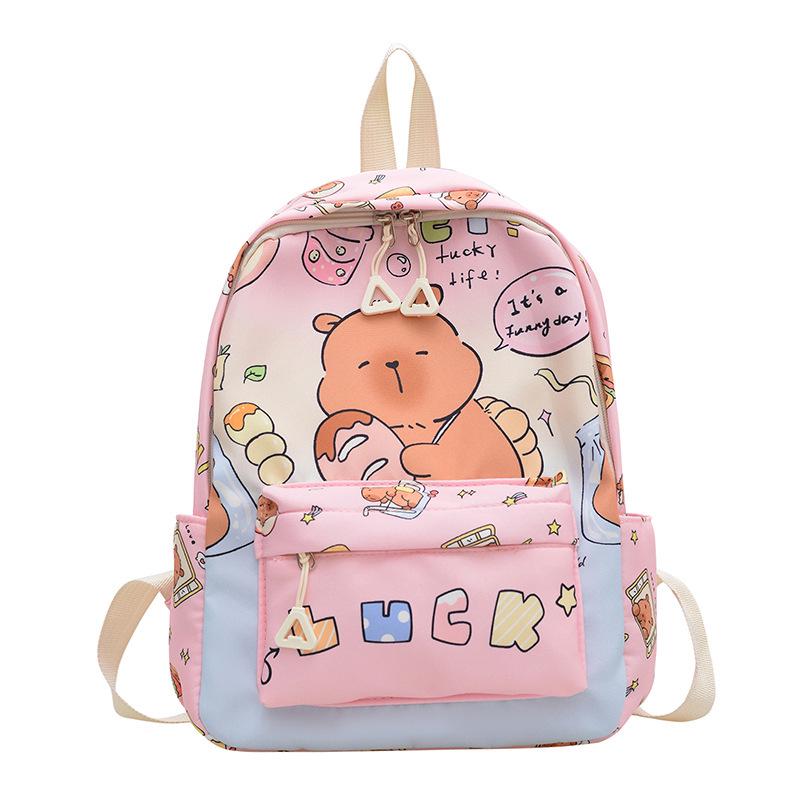 Adorable Cartoon School Backpack for Kids - Lightweight, Load-Reducing Design 2026 Style.