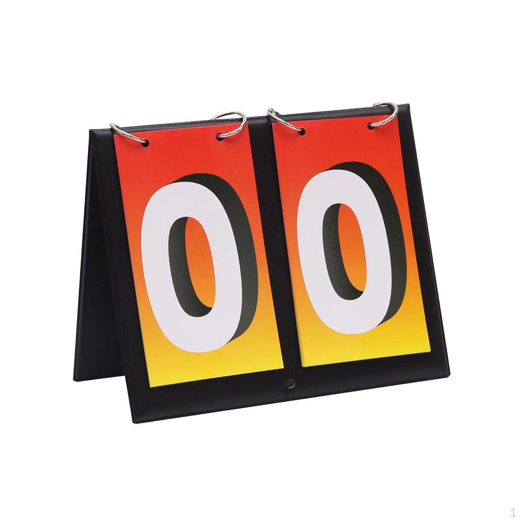 Score Board Counter Tabletop Scoreboard Scorekeeper for Badminton, Indoor Sports, Team Games,