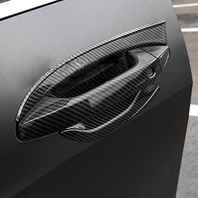 For Kia Sportage NQ5 2022 2023 Car Pegangan Pintu Mangkuk Pintu Trim Cover Auto handle door bowl Accessories Carbon Fber