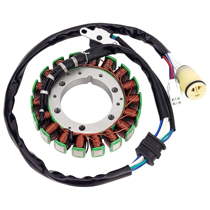 

Magneto Generator Stator Coil For Yamaha 450cc-660cc YFM450FWA Grizzly 450 YFM400FA YFM450FWA Replace For OEM: 5KM-81410-01-00 5KM-81410-01