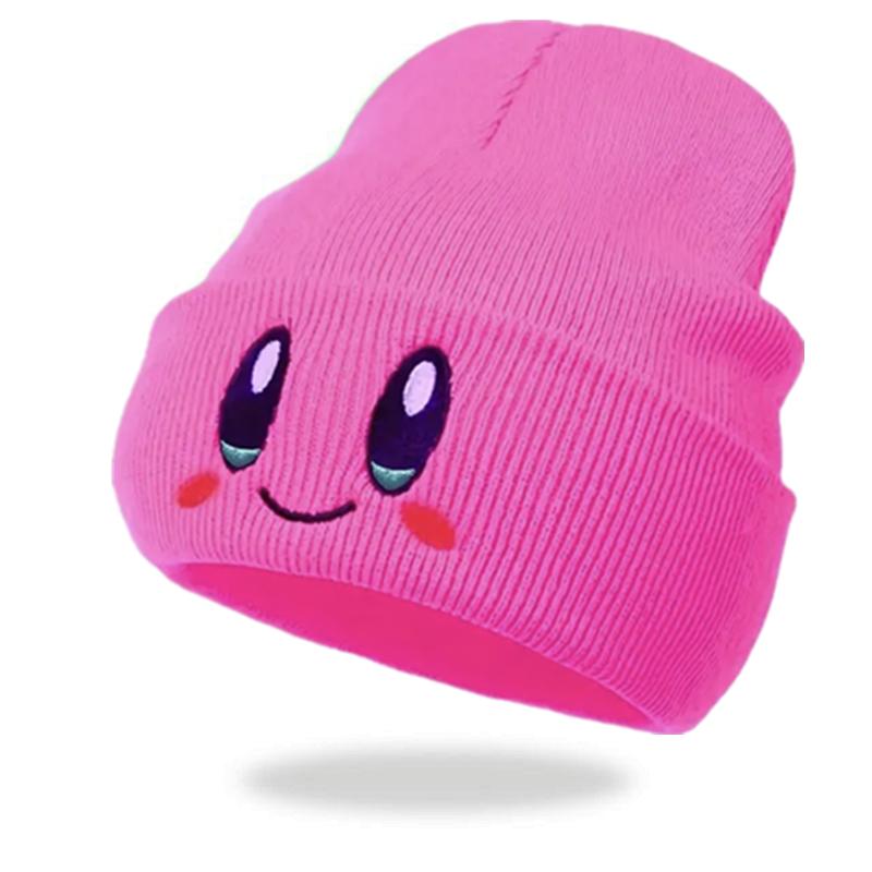 

Cute Eye Embroidery Beanie Trendy Candy Color Couple Beanies Casual Coldproof Knit Hats For Women & Men 54cm-58cm