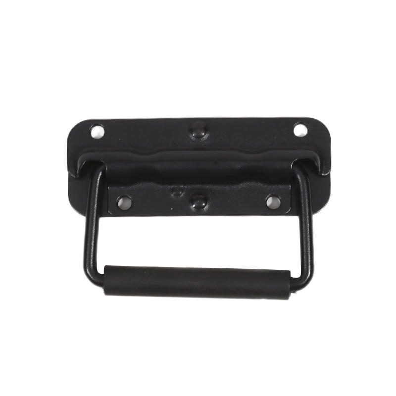 1PC Toolbox Spring Folding Handle Tool Creative Heavy Duty Chest Cabinet Surface Mounted Spring Loaded Handle