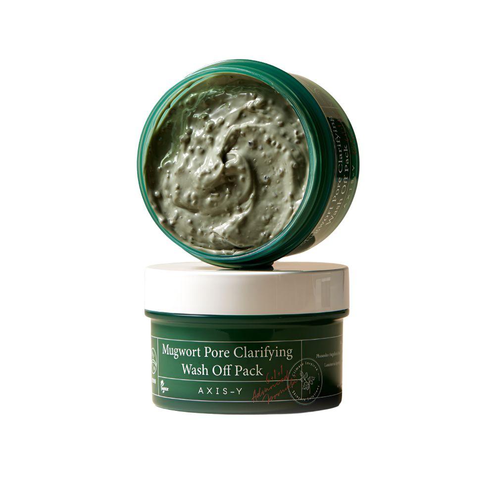AXIS-Y Mugwort Pore Clarifying Wash Off Pack Deep Cleansing & Soothing Mask 100ml