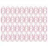 4 Box Cute Cat Paper Clip Fun Shaped Plated Surface Paper Clamp Bookmark Clips Wire Bookmark for