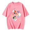 2026 Girls Super Powerful Blouse Training Streetwear T-shirt Womens Tee Breathable Gym Fitness Family Matching Outfits Clothing