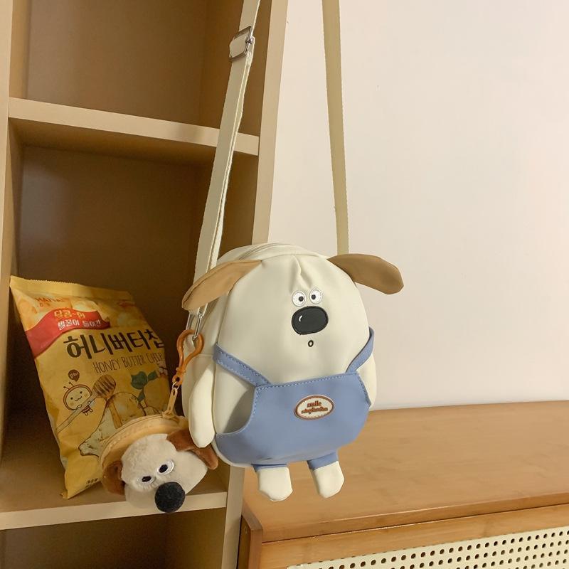 New tote bag cute bag ugly cute doll messenger bag strap bear backpack personality funny shoulder bag tide