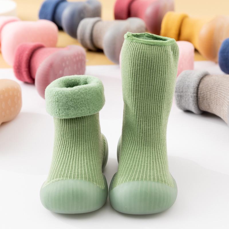Non-Slip Soft Sole Toddler Socks Shoes - Unisex Baby Indoor Footwear for All Seasons