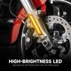 New Modification Parts UN Auxiliary LED Front Lights FOR CVo Street Glide FLHX  FLHXSE Road Glide ST FLTRXSTSE