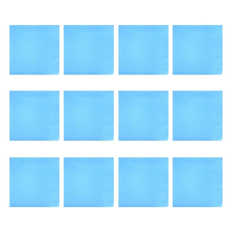 Solid Color Handkerchief for Ladies Square Hankies Lacy Large Bandana