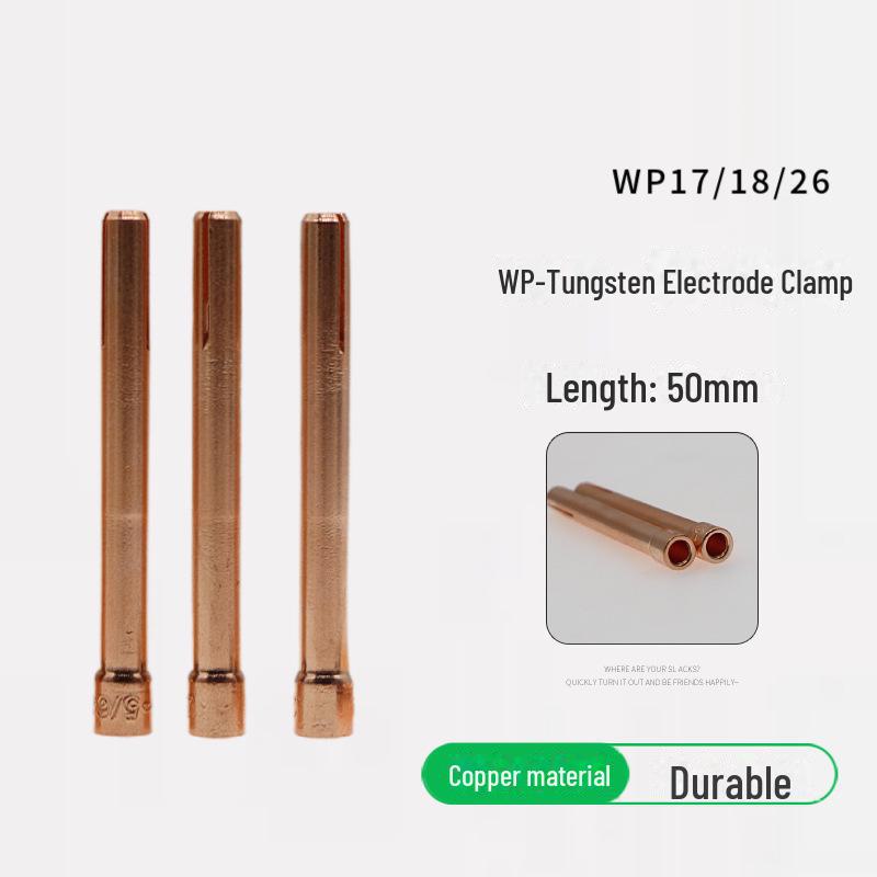 Kupferverdickte Wolframelektrodenklemme für Argonlichtbogenschweißbrenner QQ150WP17/18/26