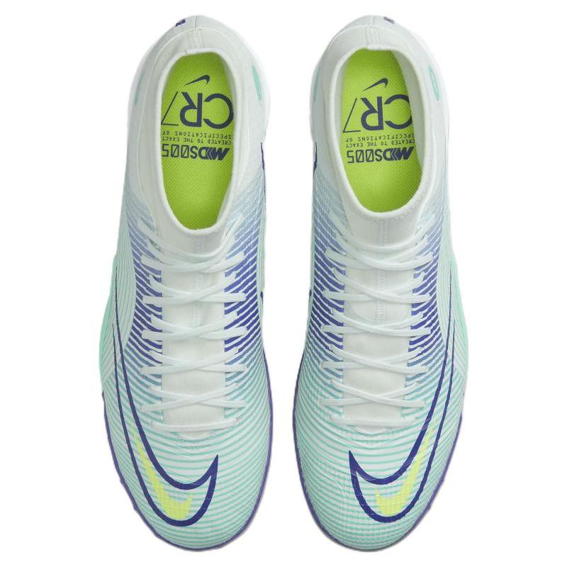 Nike Mercurial Superfly 8 Academy Dream Speed TF Turf 'White Teal Purple' Sneakers DN3789-375