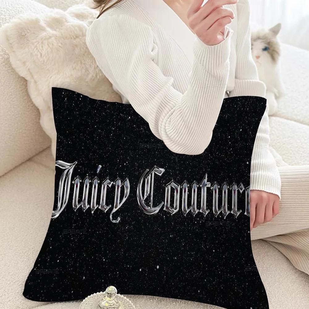 Moda J-juicy-couture Federe Cuscino Cartone Animato Divano Decorativo Casa Stampa su Due Lati Peluche Corto Carino Copricuscino