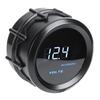 2in 52mm Car Voltage Meter Digital Black Shell Digital Display Voltage Gauge 12V