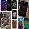 Mandala Owl Case For Realme GT3 GT Neo 5 3 2 3T 8 9 10 Pro Plus C55 C33 C35 C31 C30 C11 C15 C25Y C21Y