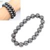 Terahertz Bracelet   Round Beads Unisex Terahertz Healing Stretch Bracelet