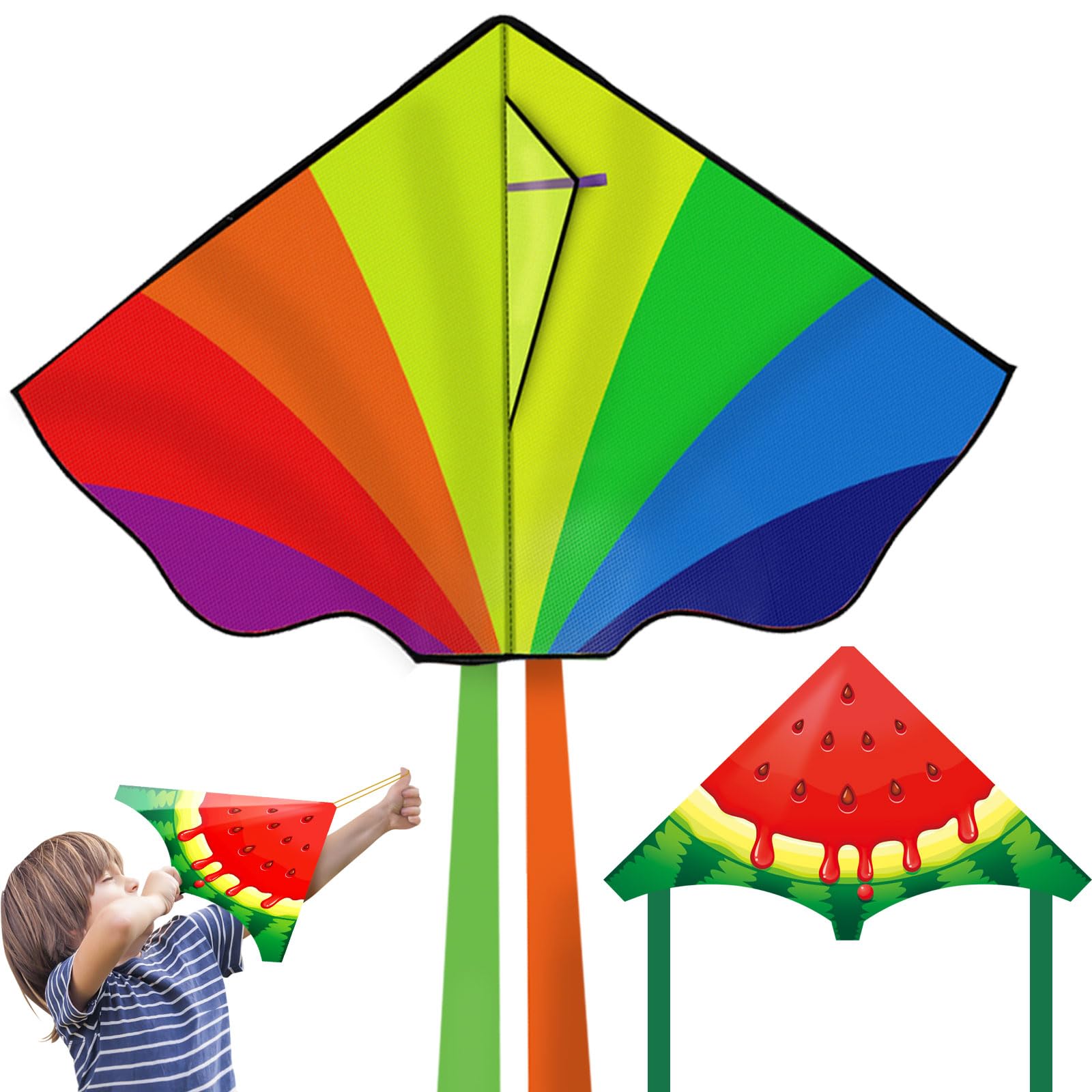 

2 Воздушный змейт Спорт Красочный Треугольный Легко Соединяемый Воздушный змей Запуск Воздушного змея Открытая Игровая площадка В комплекте Сумка для хранения веревки Воздушный змей Пальчиковый змей, Полет, Воздушный змей, Воздушный змей,