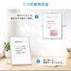 Walspax Whiteboard 25x35cm with Mini Magnetic Rotating Aluminum Frame Stand, Board, Desktop, 360° Stand, Double-Sided,