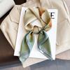 Luxury Silk Scarf for Women Hijab Bandana Fashion 70*70cm Square Scarves Handkerchief Design Shawl Wraps Echarpe Foulard