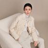 Autumn and winter new down jacket women's short fashion lapel small fragrant white duck down warm Korean version versatile jacket