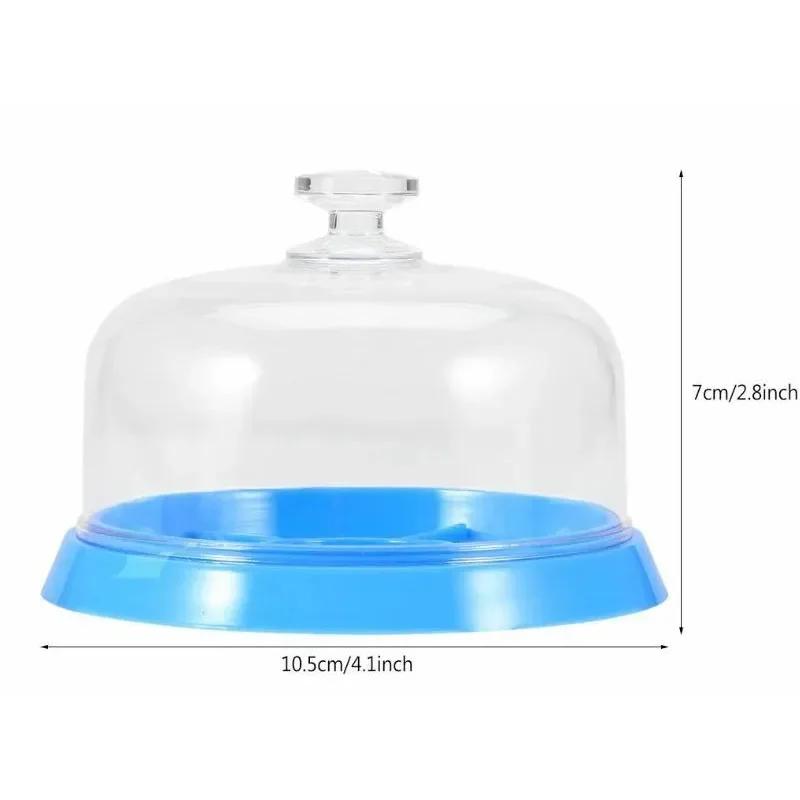 6 Slots Watch Dust Sheet Cover with Tray Watch Movement Repair Tool Jewelry Tools Spare Protector Watchmaker Repair Tool