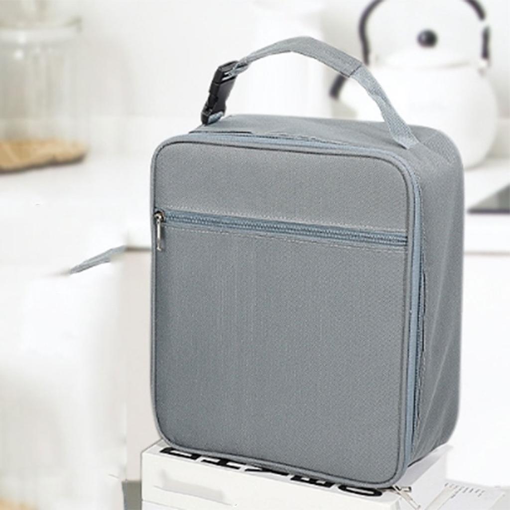 Portable lunch box thermal bag to work with rice portable bento bag aluminum foil thickened ice bag large capacity lunch box bag