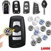 Pentru VW Volkswagen Jetta MK5 Golf 5/10 Bucăți 14mm Autocolante Embleme Cheie Mașină Decalouri Logo Gaura Cheie Ușă Auto Pentru Volkswagen VW GTI Golf A