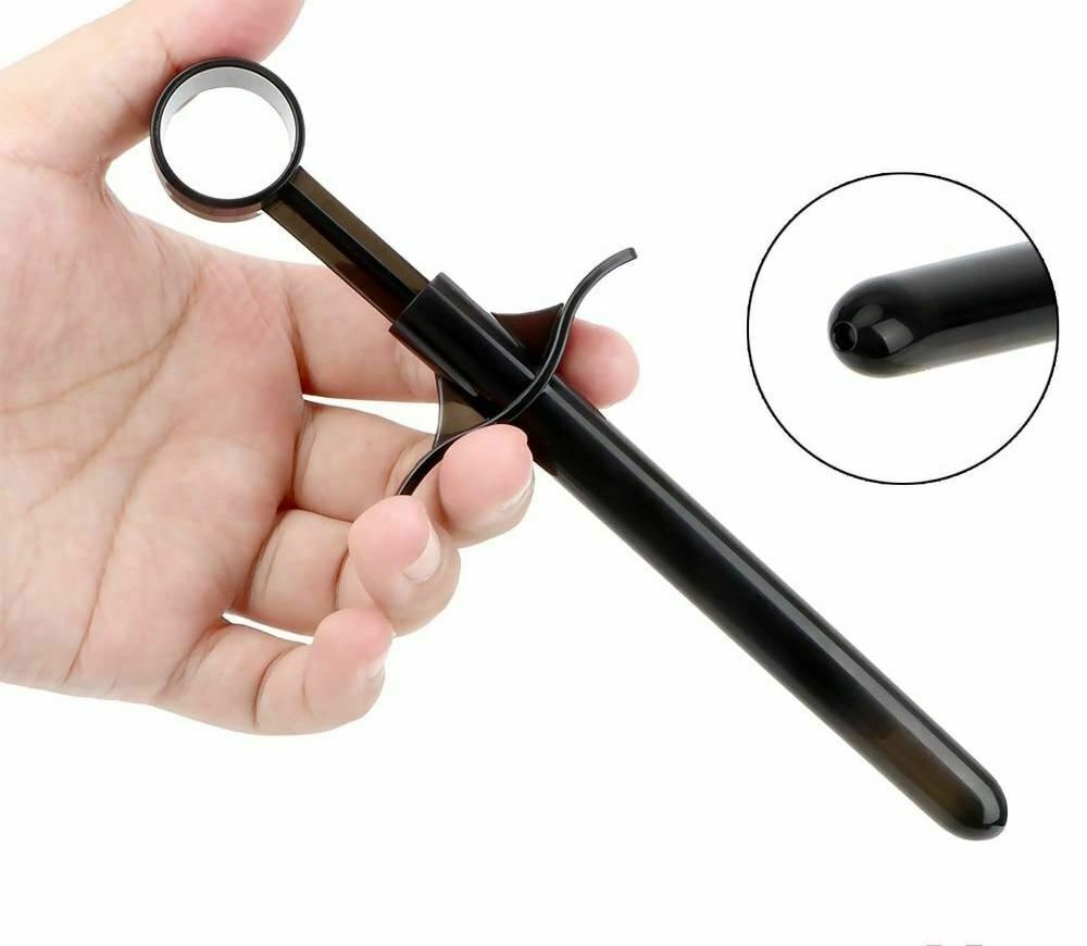 Lubricant Launcher Injector Women Personal Lube Syringe Applicator Lubricants