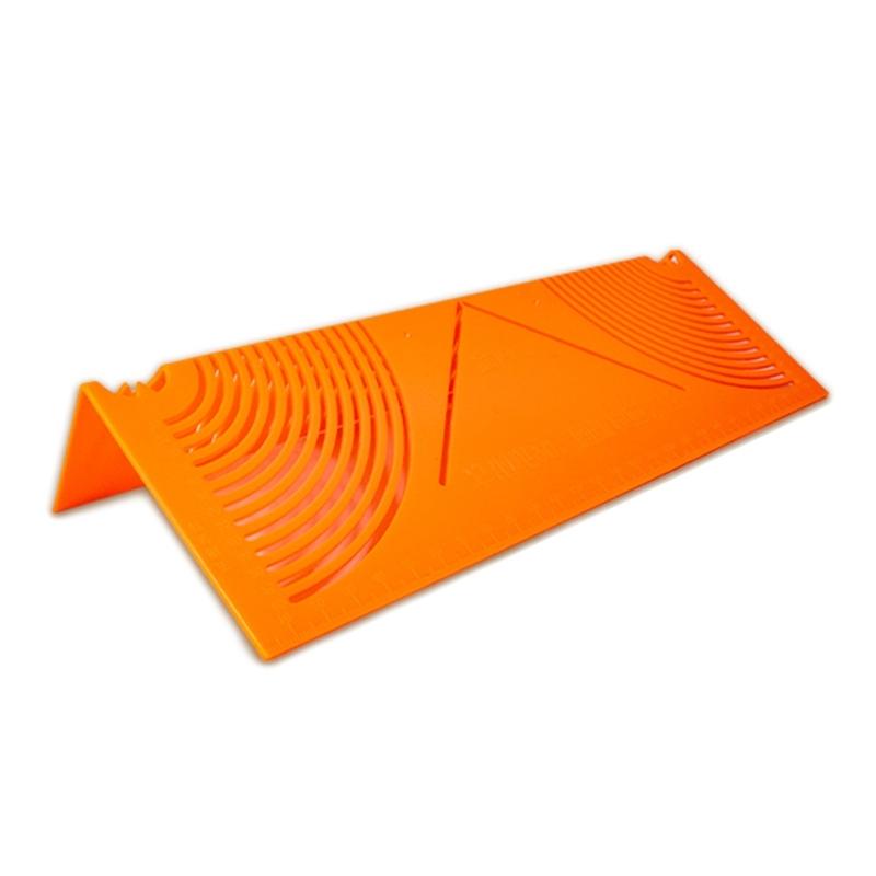 

Angled and Arcs Marking Tool Square Tube Drawing Ruler for Engineers Woodworkers and Students Double Purpose Scribers 1