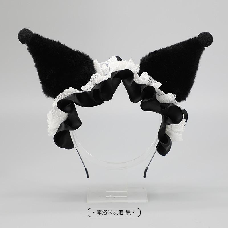 Simulation Plush Ears Hair Accessories Lolita Headgear Cosplay Comic Show Props Cute Rice Headband