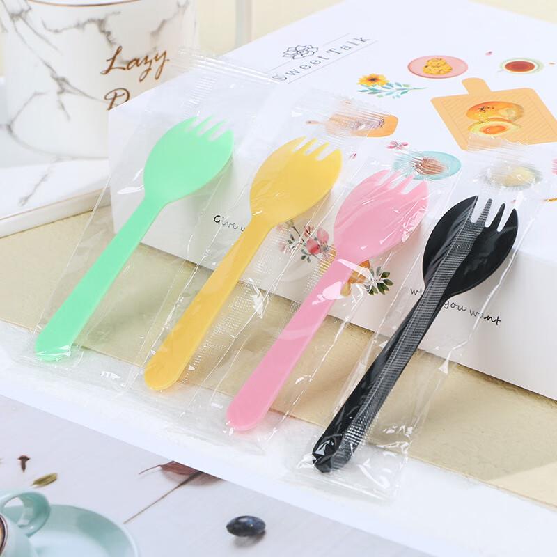 

Disposable Plastic Cake Forks & Spoons