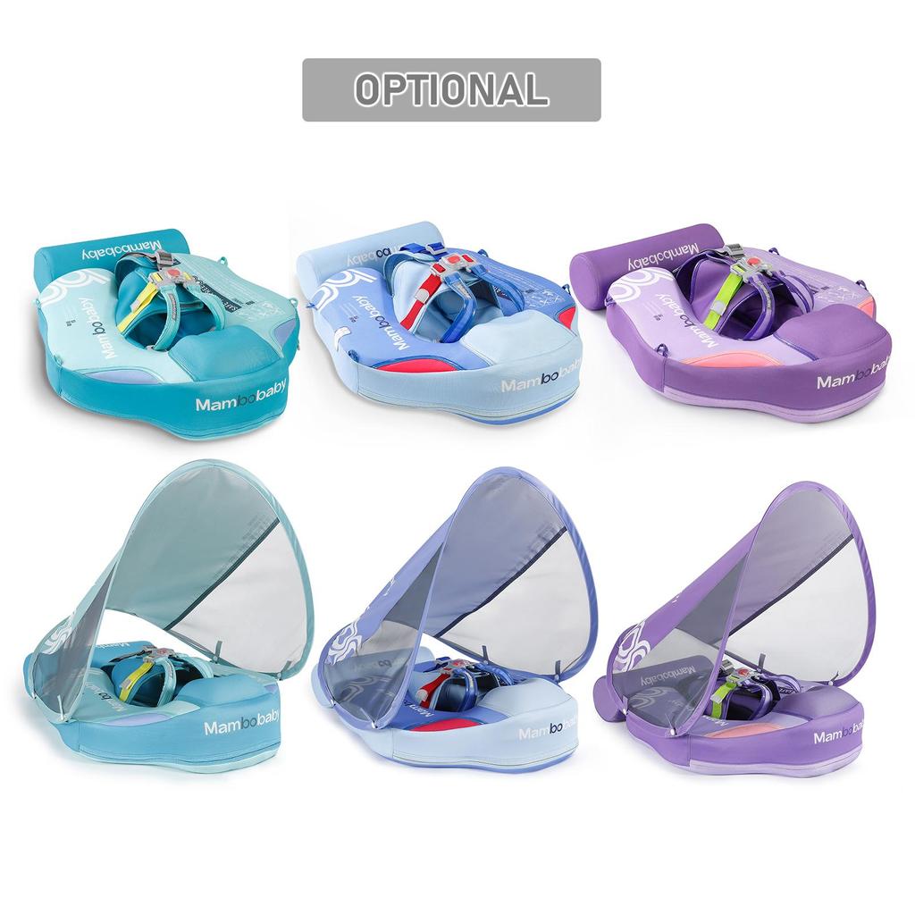 Mambobaby Ikke-oppblåsbar Baby Swim Float Myk Vanntett Baby Swim Float Hudvennlig Swim