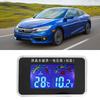 2PCS 12V 24V 36V Car LCD Screen Voltmeter   10mm Water Thermometer Sensor