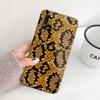 Pouzdro na telefon Snake Skin pro Huawei P50 P40 P30 P20 Pro Mate 40 30 20 Pro Nova 9 8 7 PC Skleněný kryt telefonu
