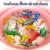 Cross-Border Marine Animal Simulation Model Toy: Penguins, Sharks, Whales, Starfish for Children