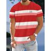 Youth Popular Fashion Short-sleeved Printed T-shirt