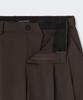 Musinsa Standard Extra Wide Two-Tuck Hidden Banding Slacks [Van Dyke Brown]