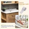 1PC Self-Adhesive Caulk Strip Tape for Bathtub,Sink,Home,Bathroom Decor, Edge Protector,Water-Resistant Sealant,Stain&Sandproof