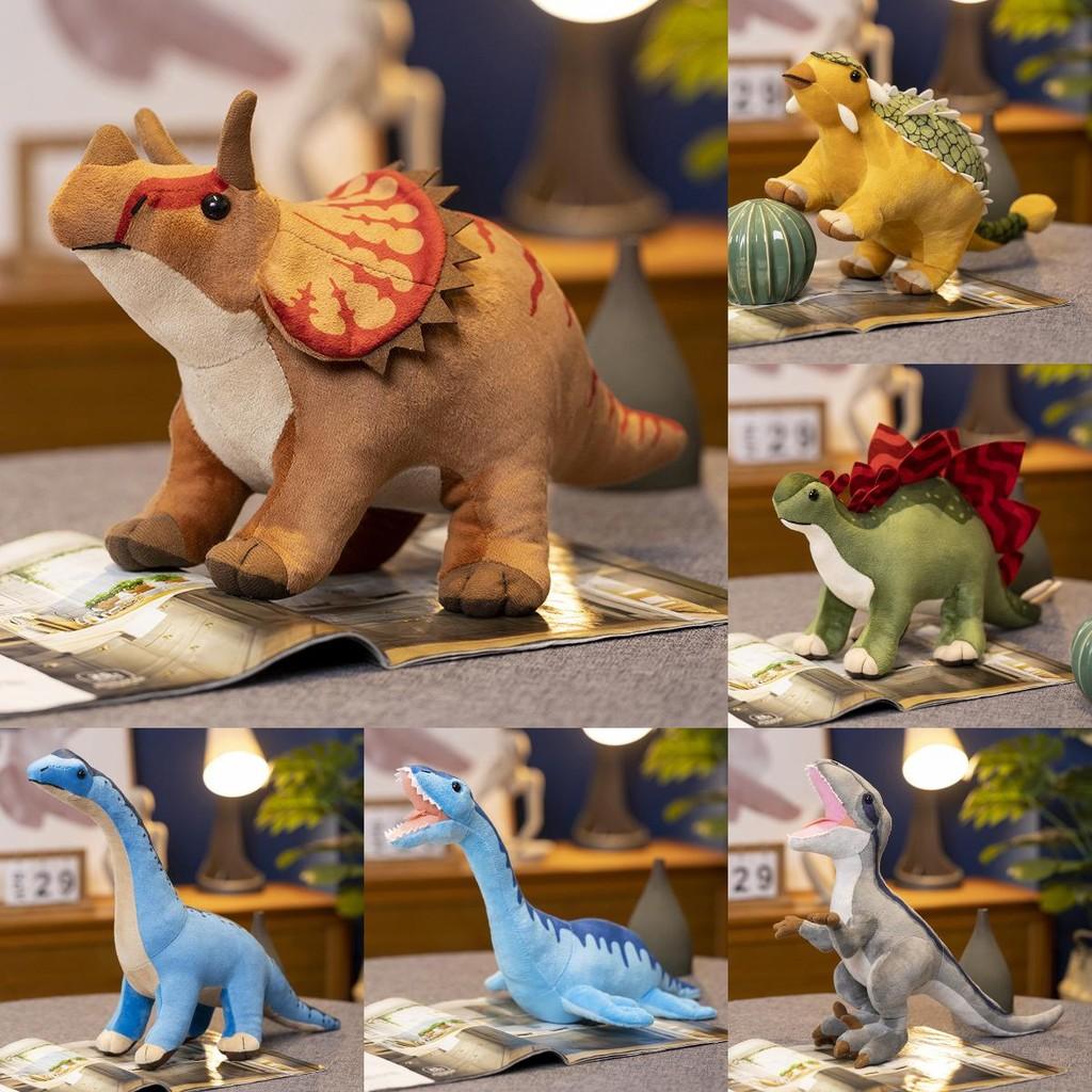 Plush Realistic Dinosaur Toys Velociraptor Stuffed Animals Doll Gift Collectible