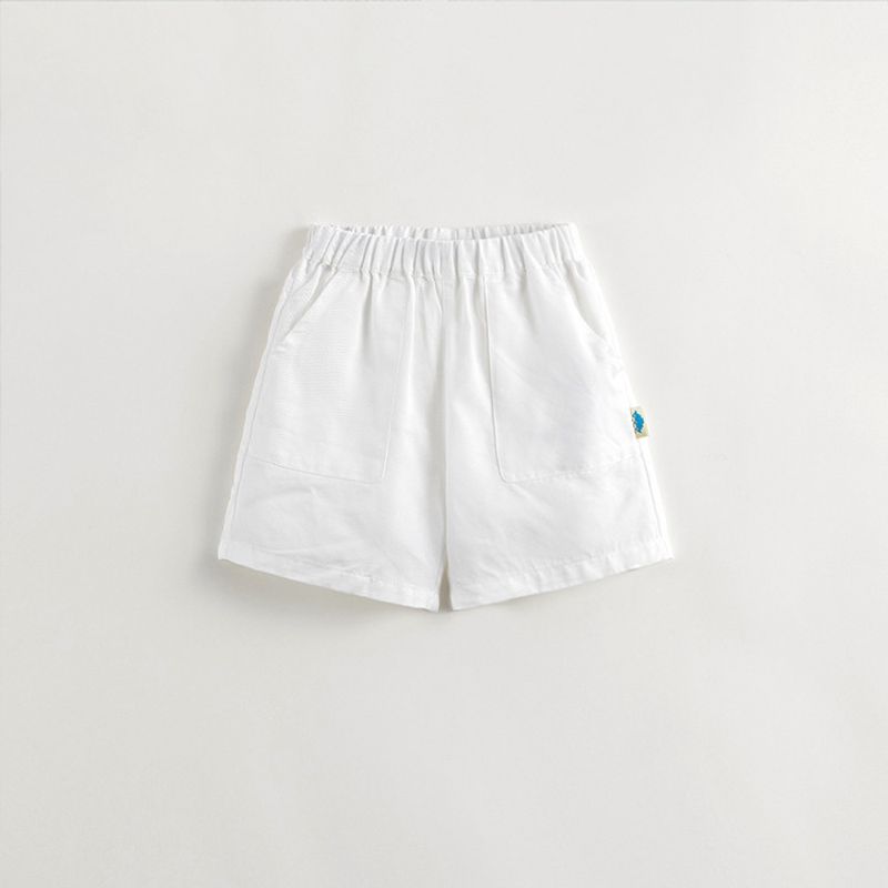 [Cool and Breathable] Mark Jenny Boys  Lyocell Denim Shorts Children s Pants Summer New Style 550908 White - in Stock 140