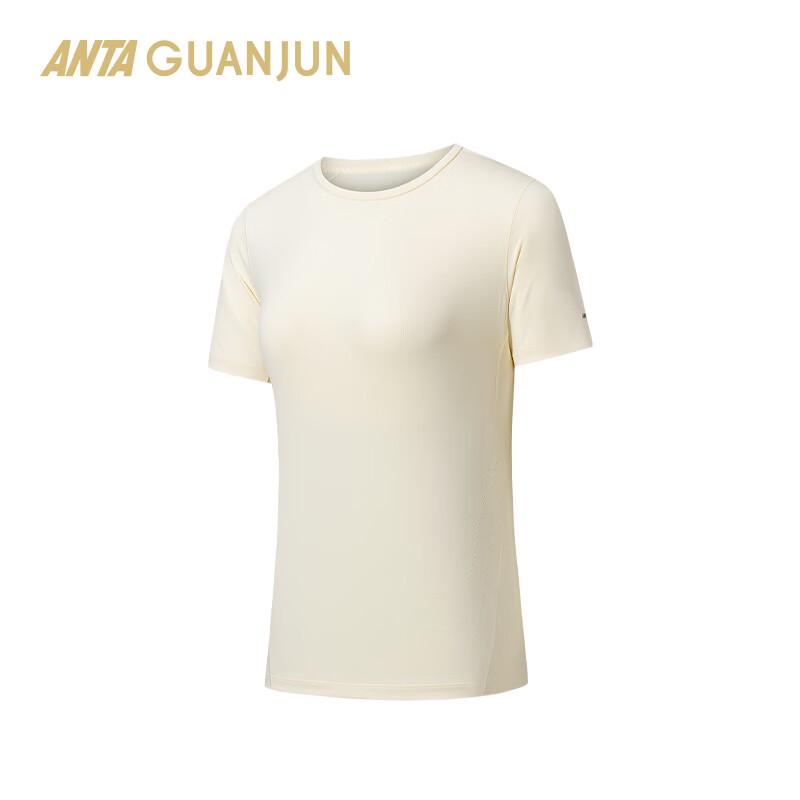 Anta Women's Champion Outdoor Ice Skin Sun Protection Short Sleeve Knit T-Shirt