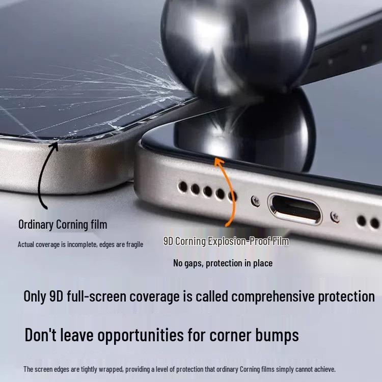 HD Anti-Peep Tempered Film for iPhone 17 and 16 Pro Max