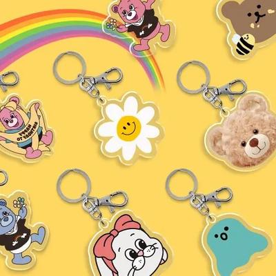 (Keychains) Cute Back-to-School Bag Keychain Collection