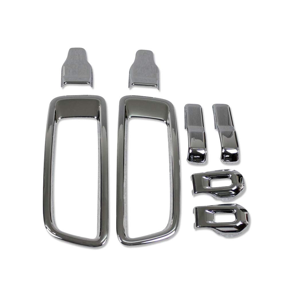 

RUIQ Exterior Hood Garnish for the New Jeep Wrangler Side Dummy Air and Euro Duct Specially Designed for the Jeep Wrangler JL Chrome-plated JL, Duct,